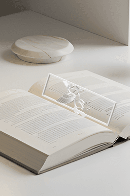 Pegasus Bookmark, Gift Idea 3d model