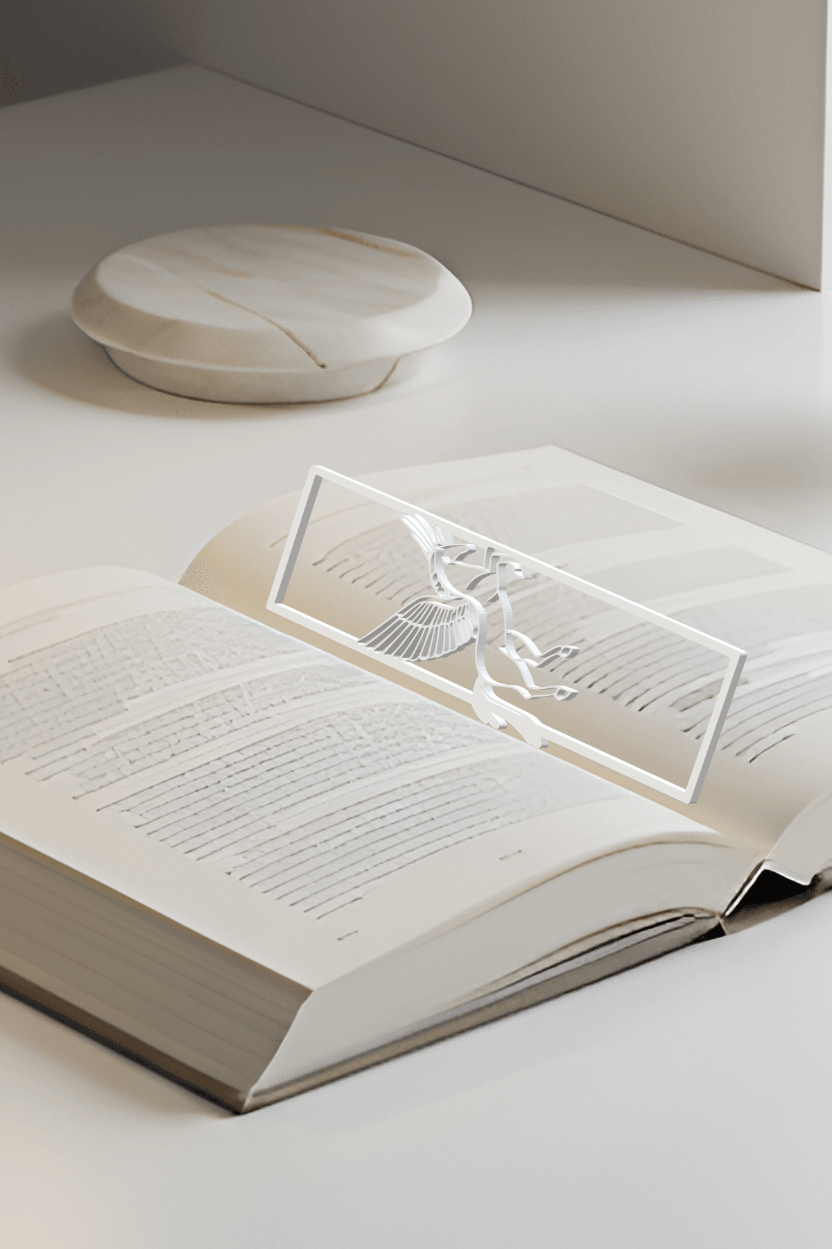 Pegasus Bookmark, Gift Idea 3d model