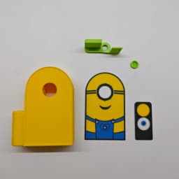 Minions Penholder Pop Up 3d model