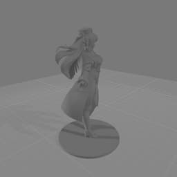 Shizuka Marikawa Homedecor 3d model