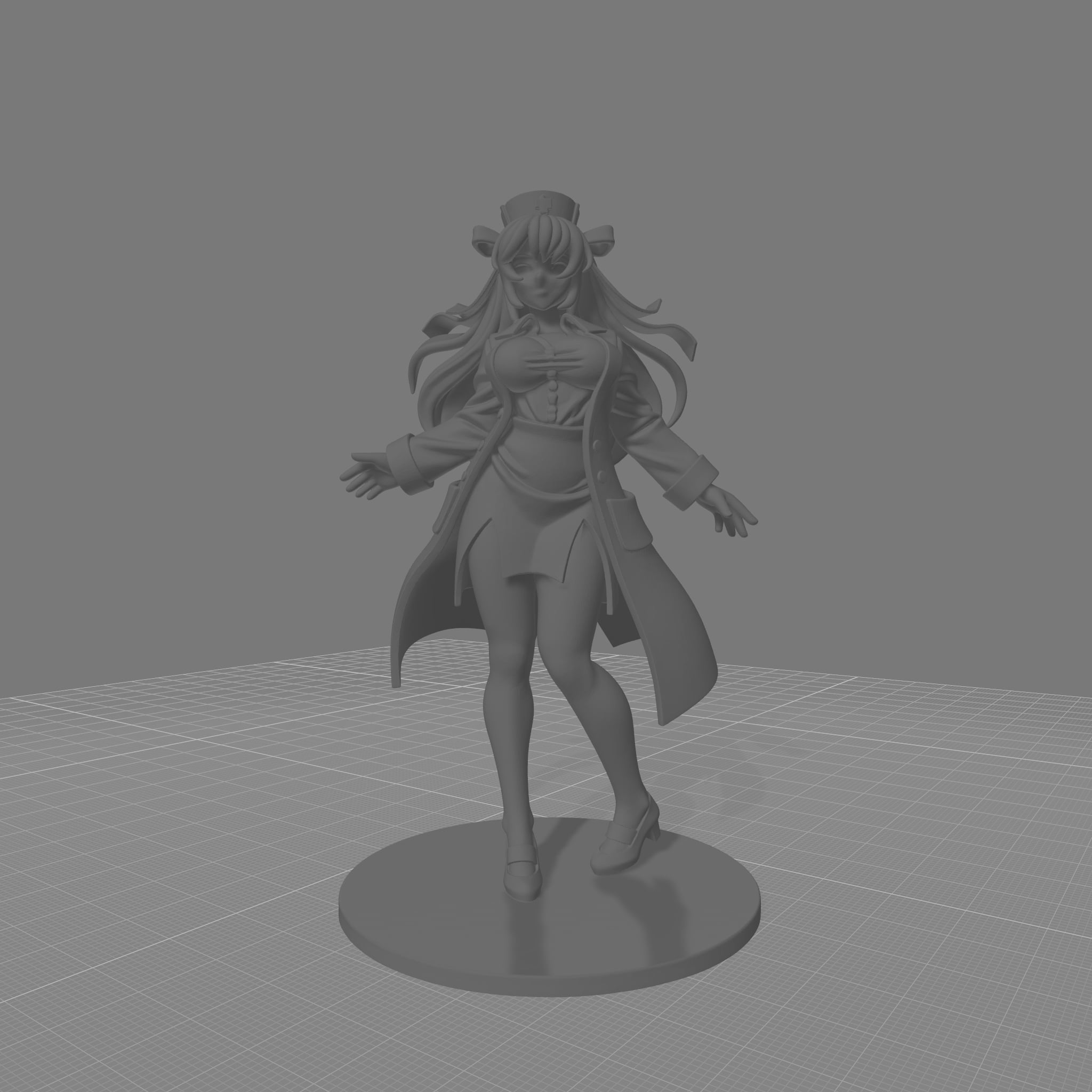 Shizuka Marikawa Homedecor 3d model