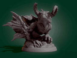 crawling dragon.stl 3d model