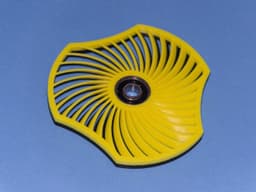 Spiral Moire Wind Spinner 3d model
