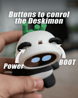 Deskimon - Poko 3d model