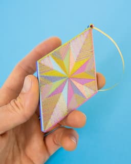 3 Diamond Puzzle Ornament 3d model
