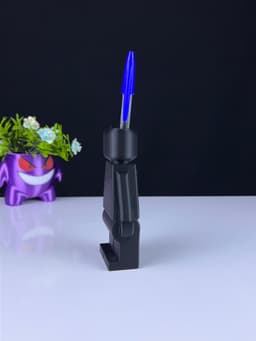 lego man pen holder 3d model