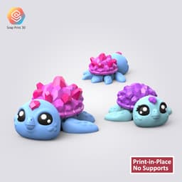 Flexi Crystal Turtle 3d model