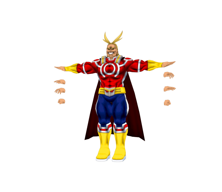 Toshinori Yagi (Hero Form II) 3d model