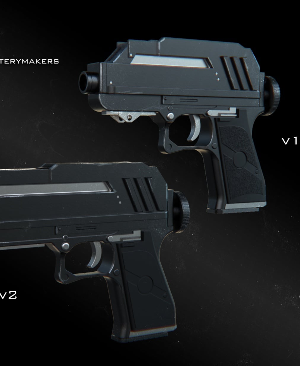 DC 17 blaster 3d model