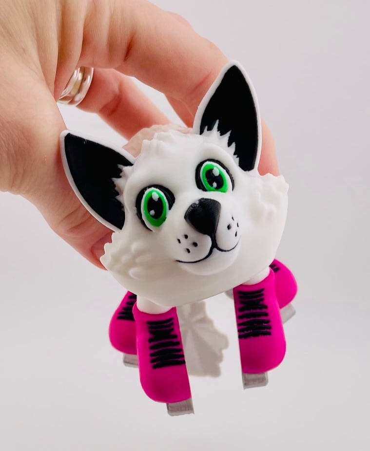 Fox Ice Skate Flexi 3d model