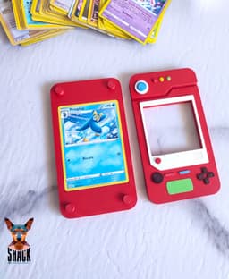 Pokédex Card Holder 3d model