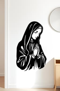 Pray Wall Art, Wall Decor, Home Decor 3d model