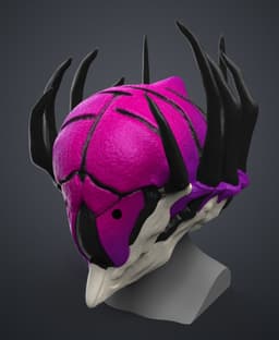 Nidus Prion Helmet – Warframe 3d model