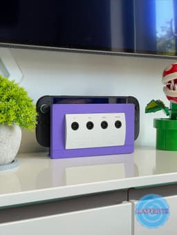 Nintendo Switch 2 Gamecube Dock | Cartridge holder 3d model