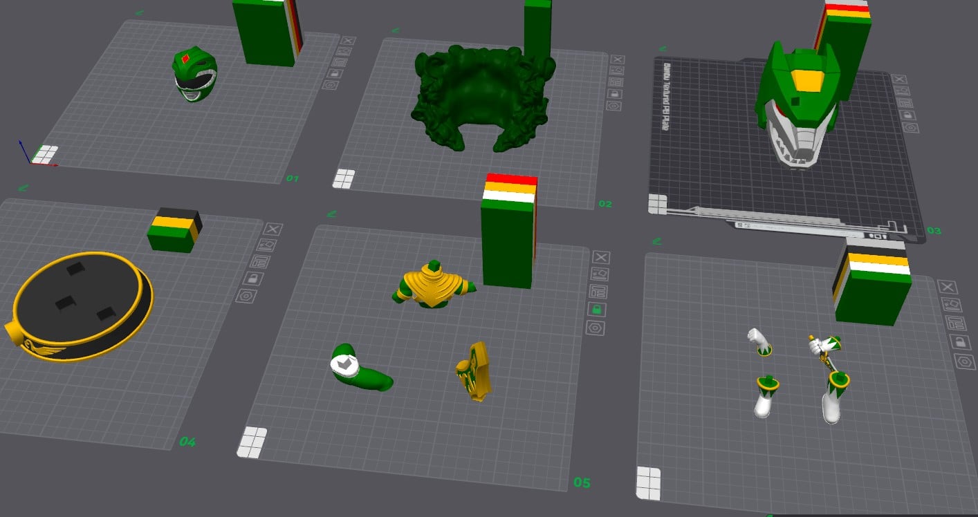 OG Green Mini 3D Printer STL 3d model