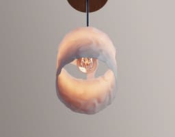 Ridge Light Pendant Design 3d model