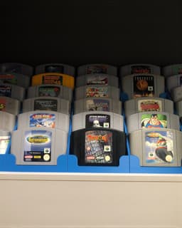 N64 Modular Storage Rack 3d model