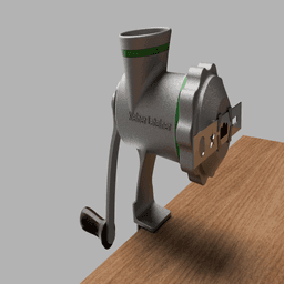 Meat grinder for shortbread cookies 3d model