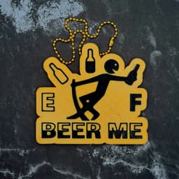 Beer Me Charm 3d model