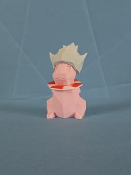 Slowking Low Poly Pokemon 3d model