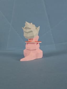 Slowking Low Poly Pokemon 3d model