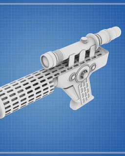 M434 DeathHammer - Star Wars 3d model