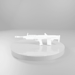 Call of duty black ops 1 famas prop file 3d model