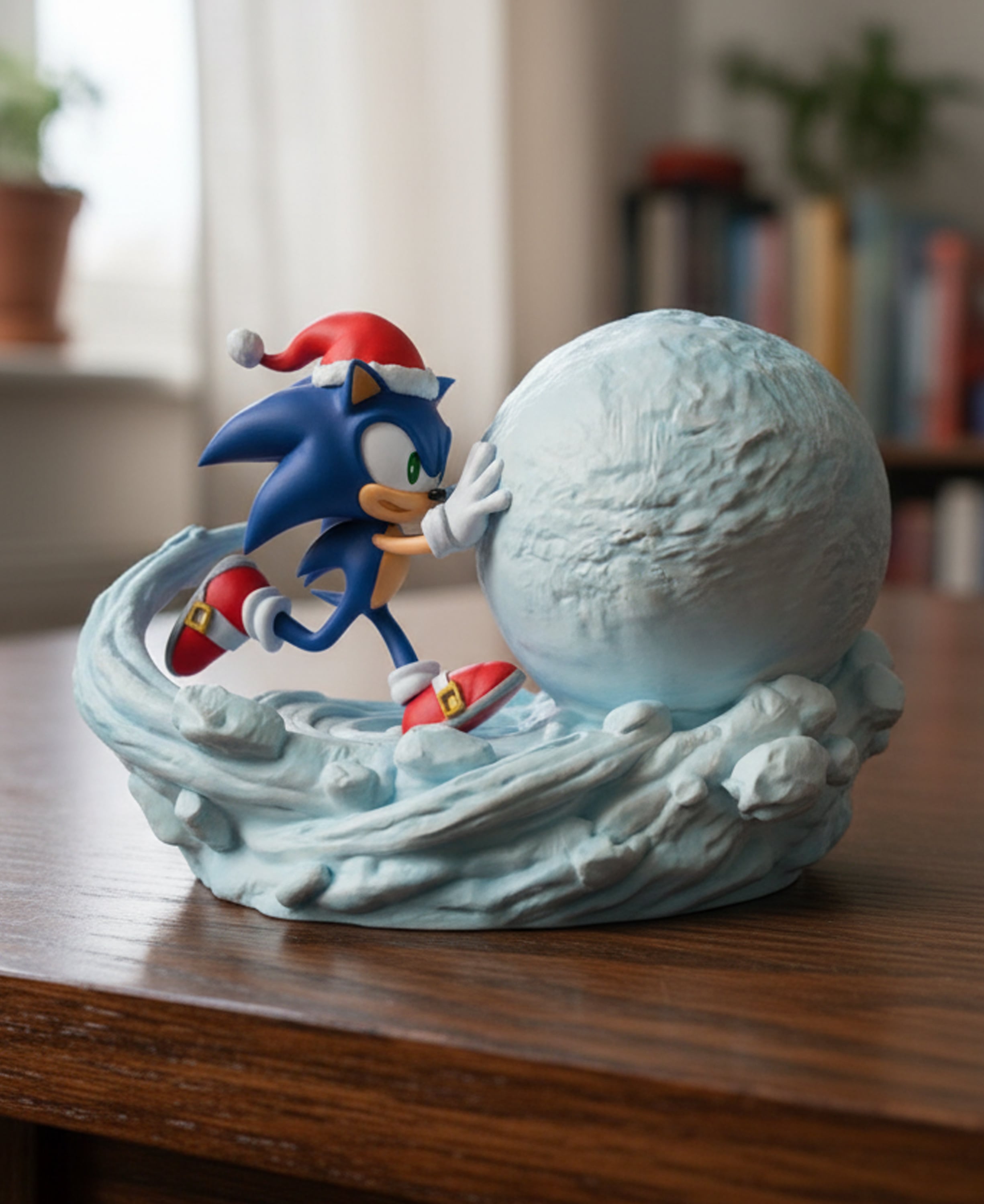 Sonic The Hedgehog Snowball | Christmas Figure 3d model