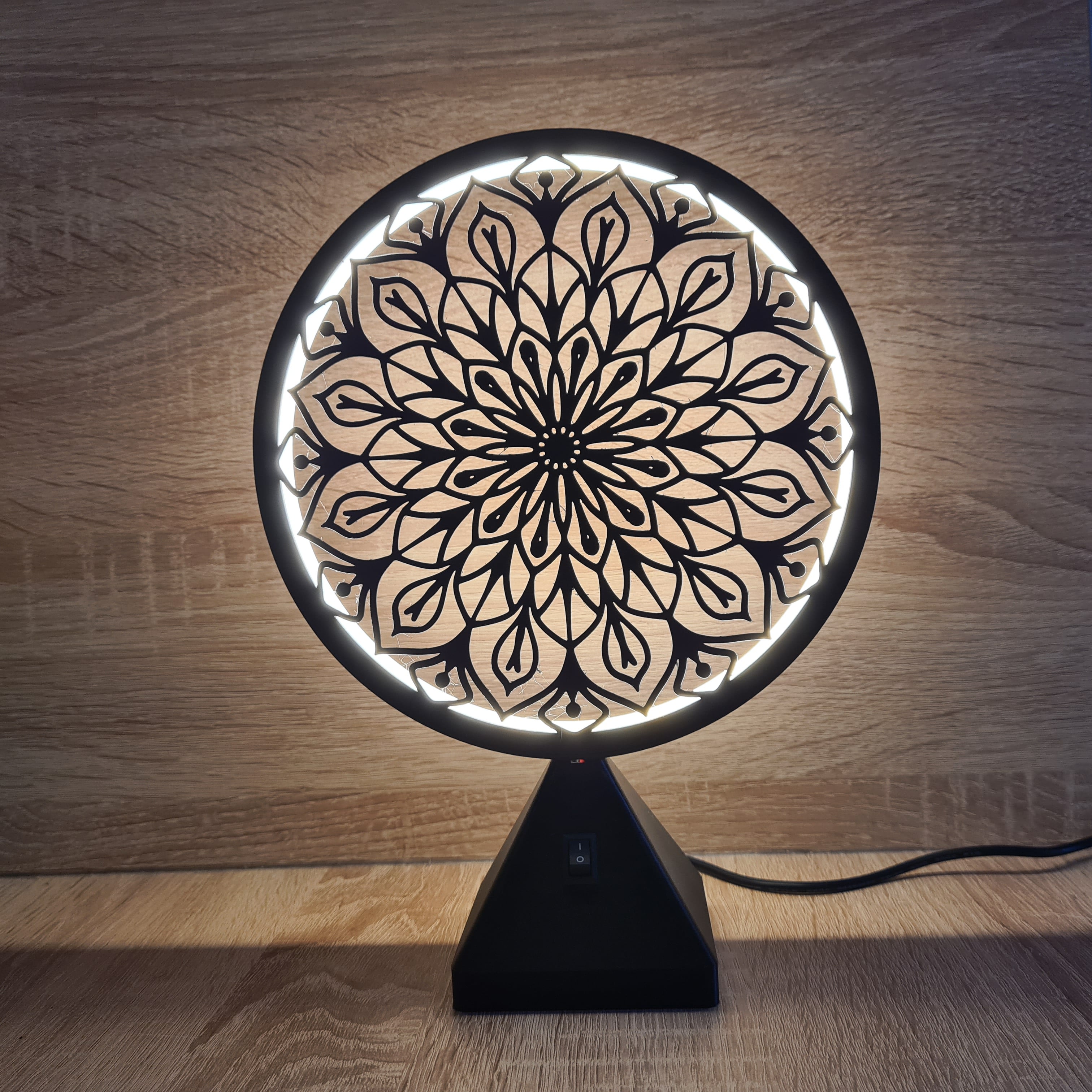 LED Ring Lamp 3d model