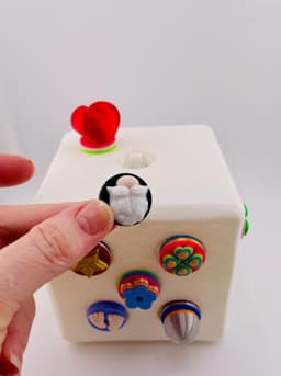 Super Duper Dice Clicker Fidget for Cool Kids 3d model