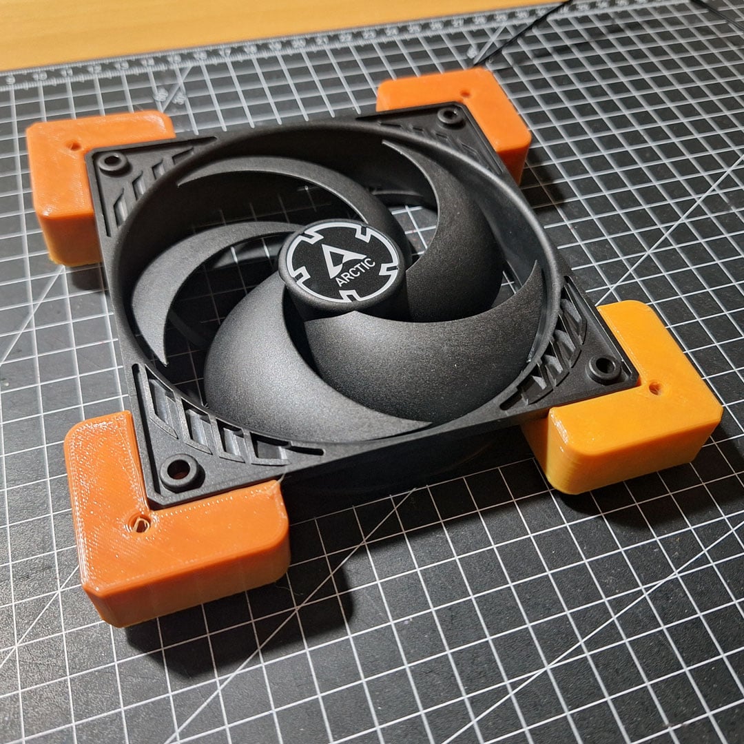 120mm to 150mm fan Adapter 3d model