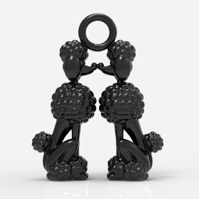 POODLE PENDANT 3d model
