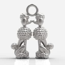 POODLE PENDANT 3d model
