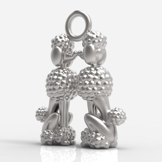 POODLE PENDANT 3d model