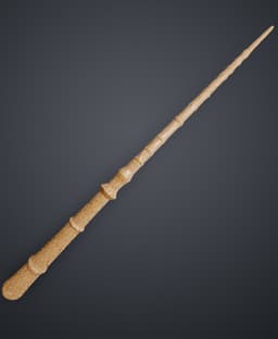Ringed Wand - Hogwarts Legacy 3d model