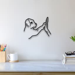 Dog Wall Art 3d model