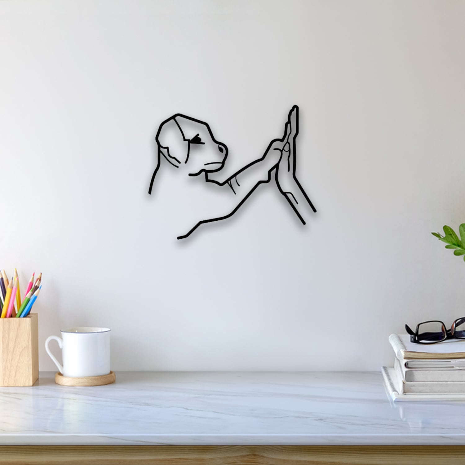 Dog Wall Art 3d model