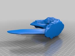Hidden Gemini Blade 3d model