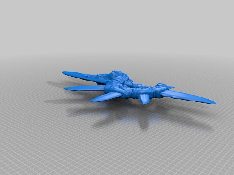 Hidden Gemini Blade 3d model