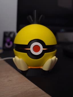 Psyduck Lamp - Multipart 3d model