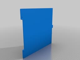 350mm x 350mm Bed 3d model