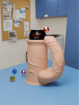 Dicky Dice Mug 3d model