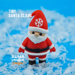 Tiny Santa Claus - Articulated Fidget Toy 3d model
