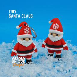 Tiny Santa Claus - Articulated Fidget Toy 3d model