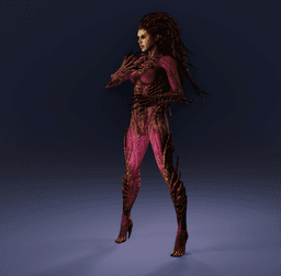 Kerrigan Psionic War Queen v1 3d model