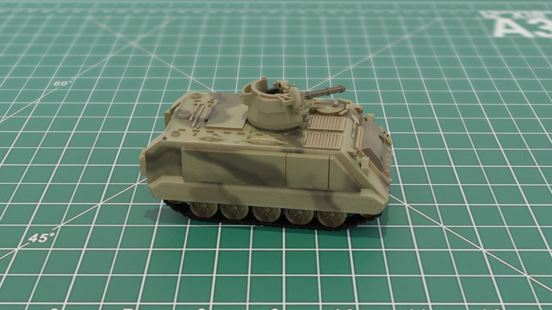 M-163 Vulcan AAA 3D Print Model 3d model
