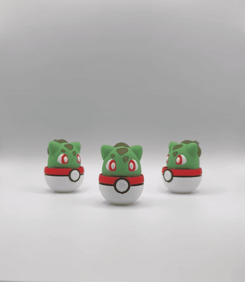 Bulbasaur Clicker – Fidget Toy 3d model
