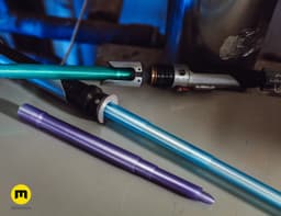Retractable Lightsaber Blade 3d model