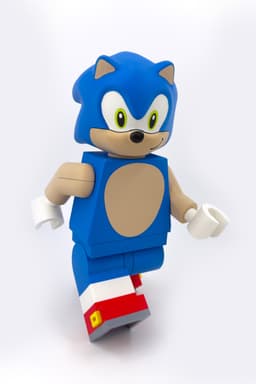 Sonic the Hedgehog Modular Figure 3d model