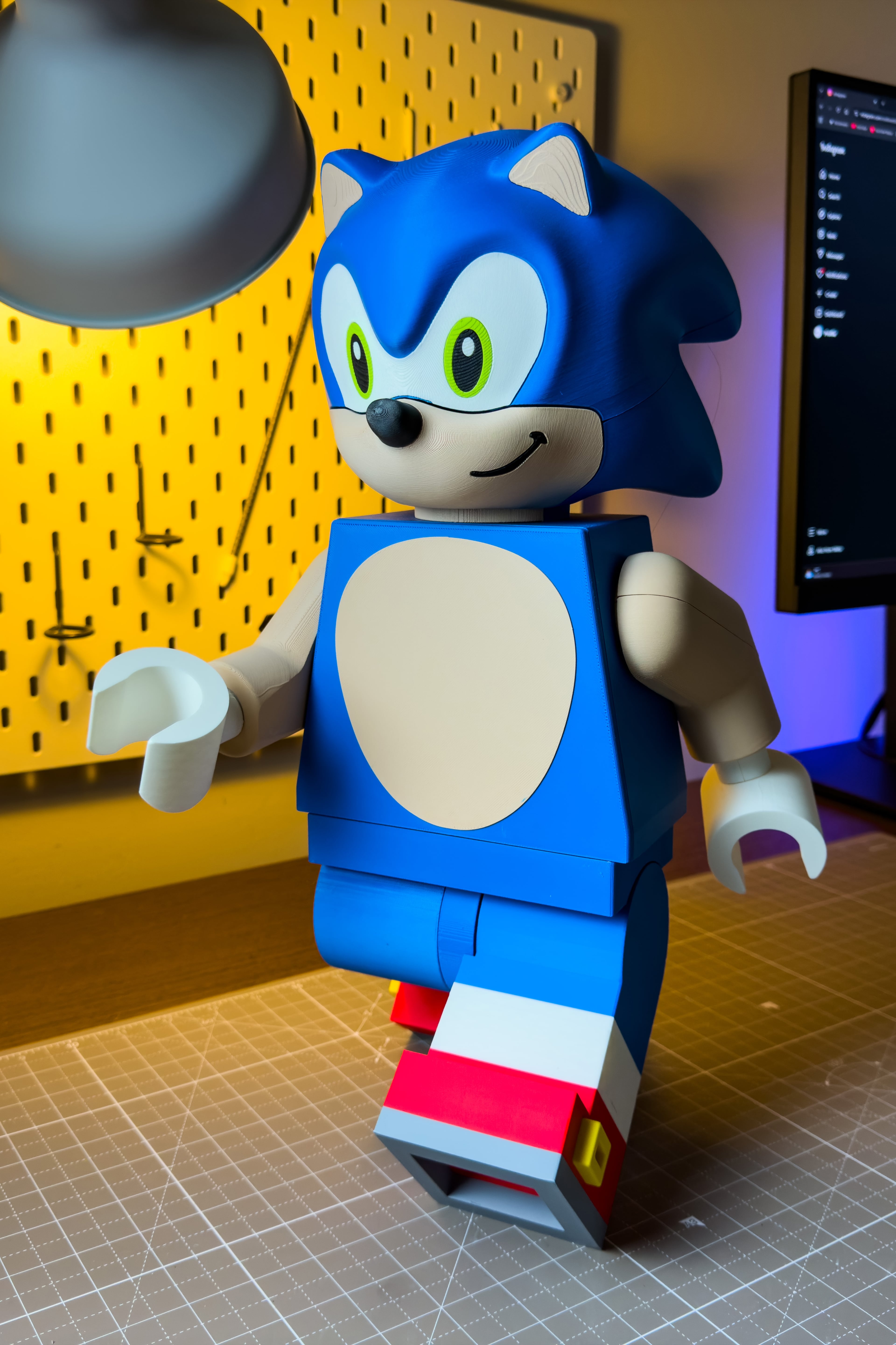 Sonic the Hedgehog Modular Figure 3d model